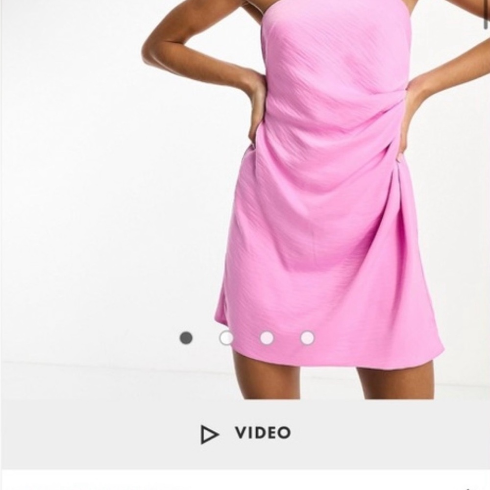ASOS strapless mini dress!